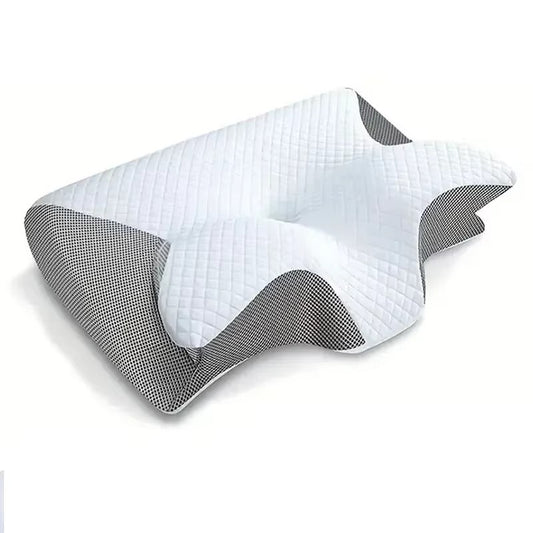 💤 ALMOHADA CERVICAL ORTOPÉDICA 2 EN 1 — Descanso Ergonómico y Alivio del Dolor