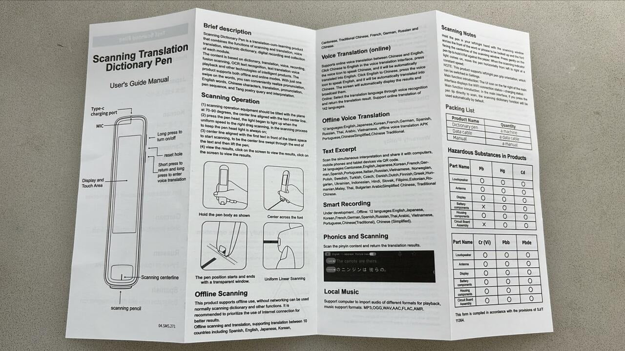 LÁPIZ TRADUCTOR CON IA — Escanea, Traduce y Aprende al Instante